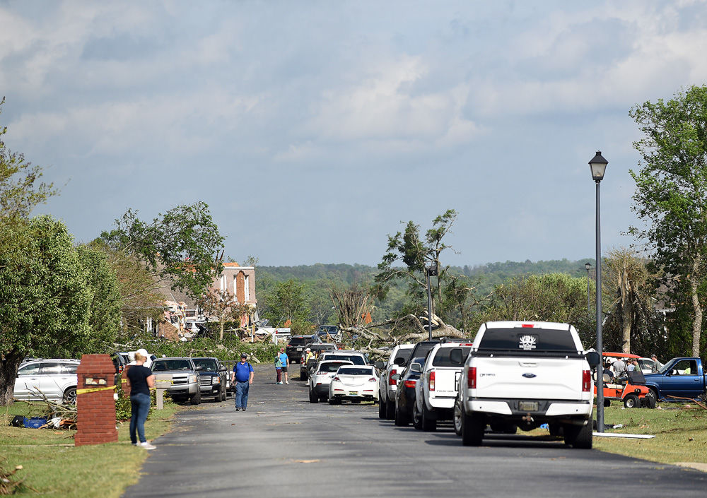 Tornado damages Eufaula